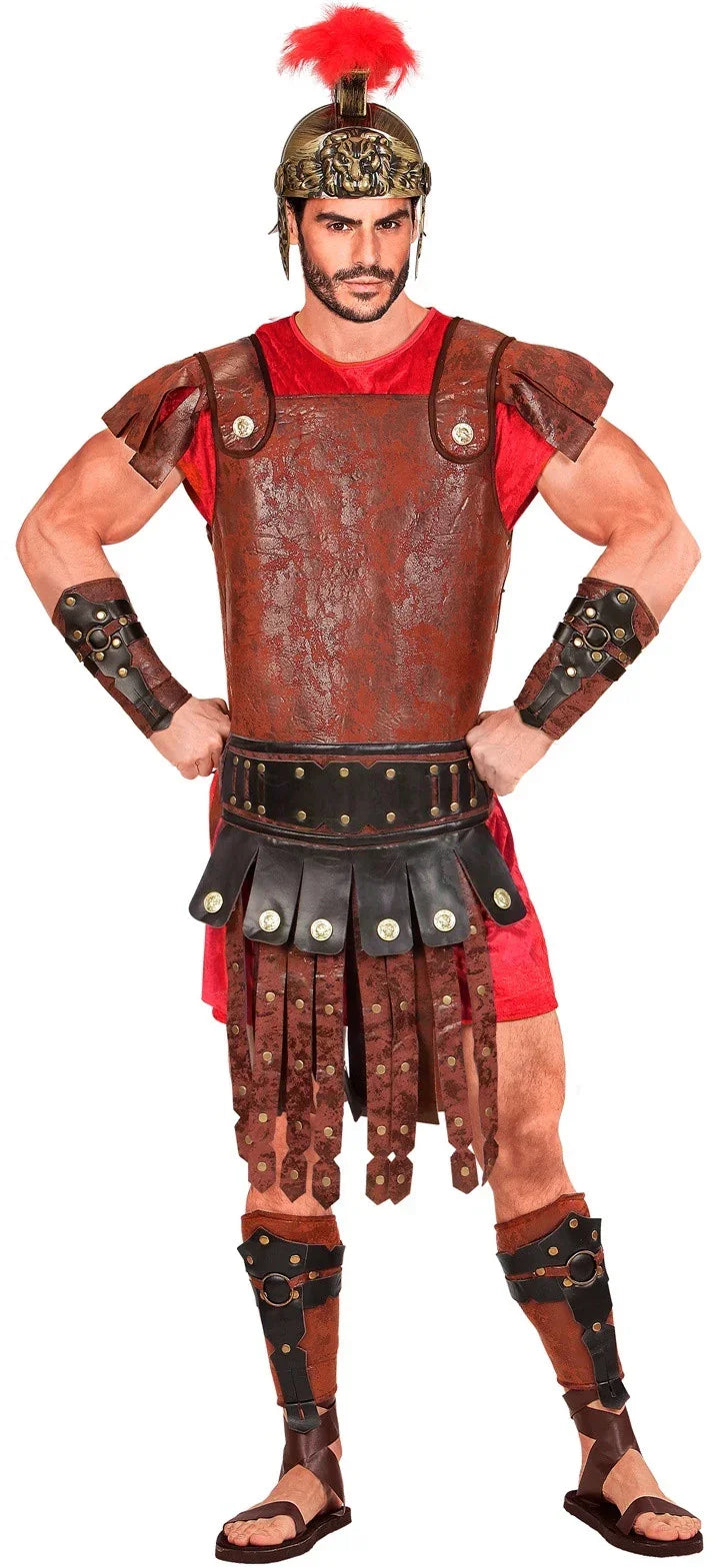 Espinilleras de Romano en Polipiel Complementos Romanos y Griegos Widmann